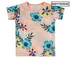 Bonds Originals Baby Aussie Cotton Tee / T-Shirt / Tshirt - Floral Multicolour