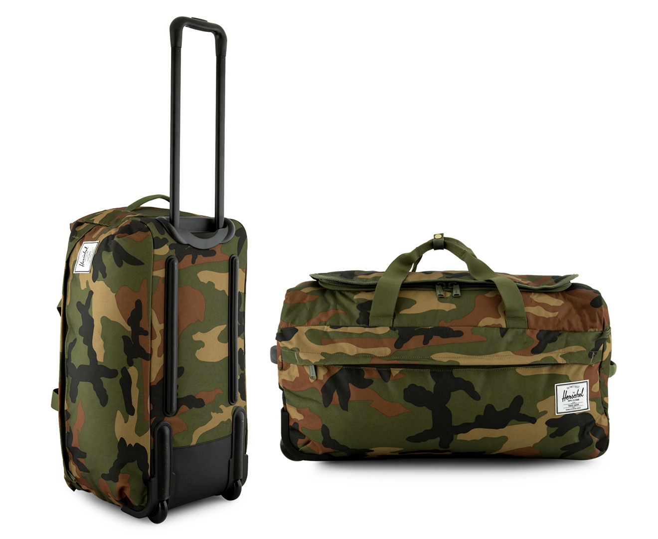 herschel camouflage luggage