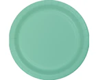 Fresh Mint Green Dinner Plates 24pk