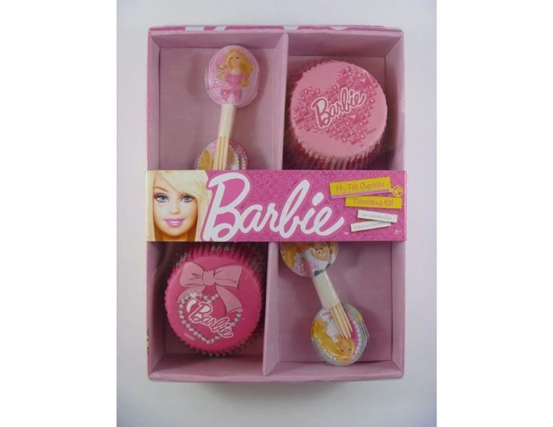 Barbie Cupcake Decorating Kit 24pk