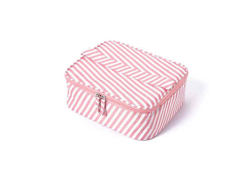 CoolBELL Unisex Storage Cosmetic Bag-Stripes Pattern