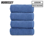 Morrissey Lincoln Face Washer 4-Pack - Midnight
