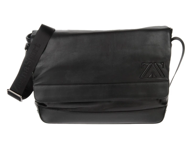 Zegna Sports Cross-Body Bag- Black