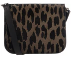 Barbara Bui Leopard Design Shoulder Bag - Grey