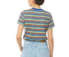 Wrangler Women's Classic Tee / T-Shirt / Tshirt - Multi Stripe