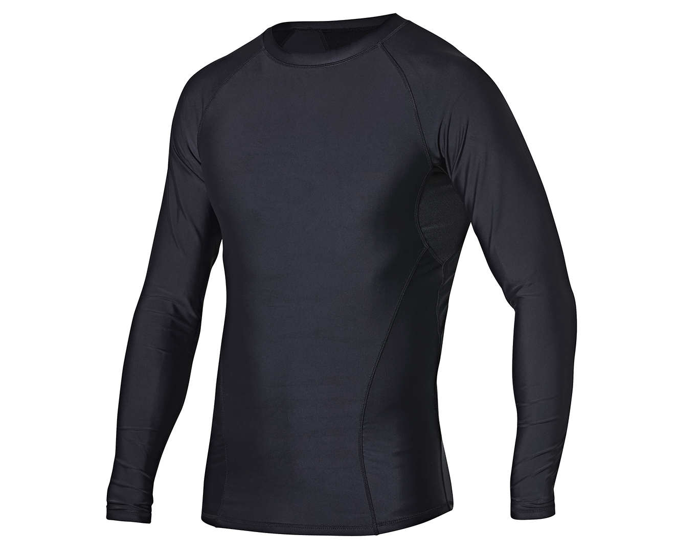 Russell Athletic Men's Compression Long Sleeve Training T-Shirt - Black ...