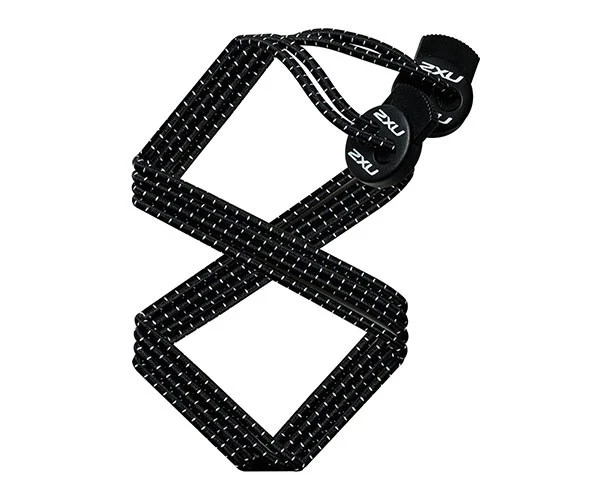 2XU Performance Locked Laces - Black