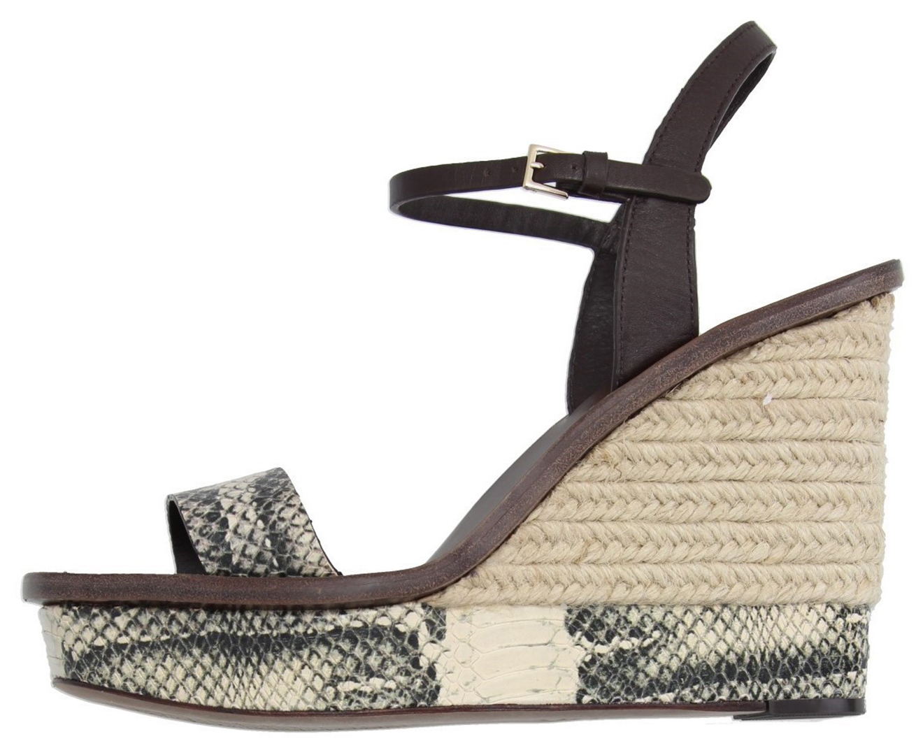 Tory Burch Women's Espadrille Wedge Heel - Ivory 