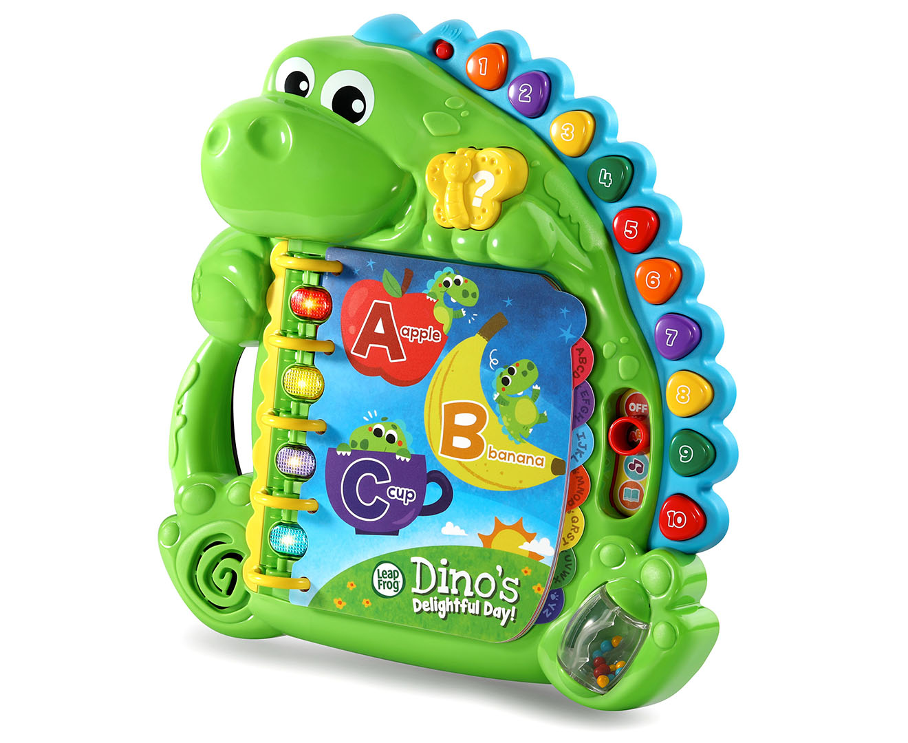 LeapFrog Baby Dino's Delightful Day Book | Catch.co.nz