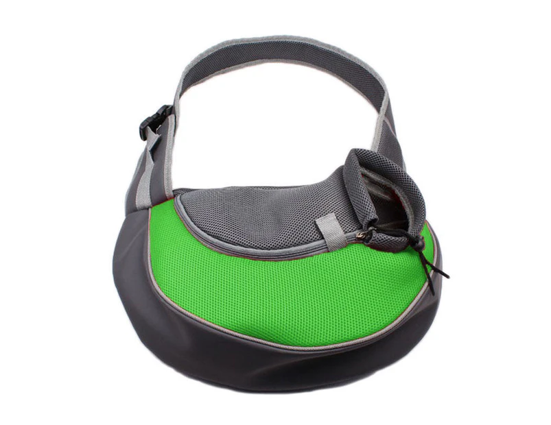 CoolBELL Portable Middle Size Pet Sling Bag-Green