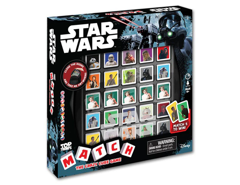 Star Wars Match Cube Game