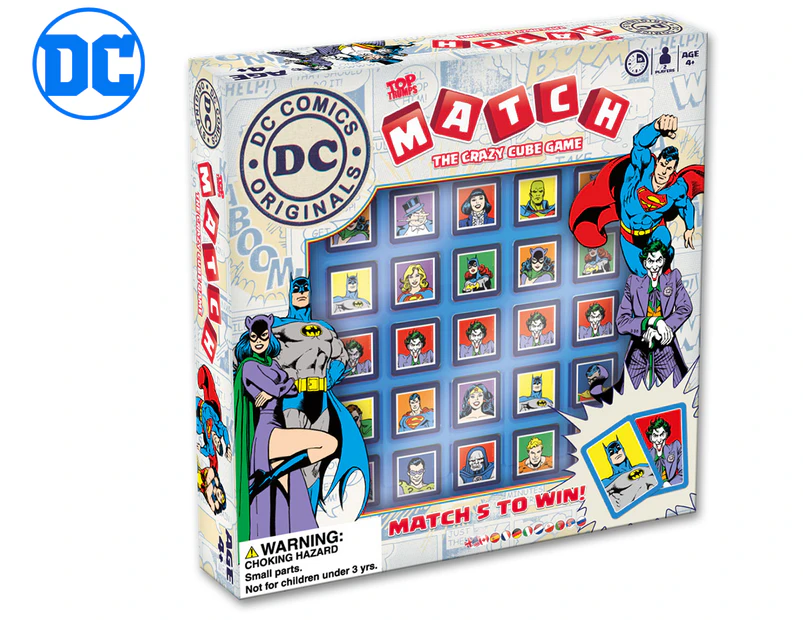 DC Comics Match Cube Game