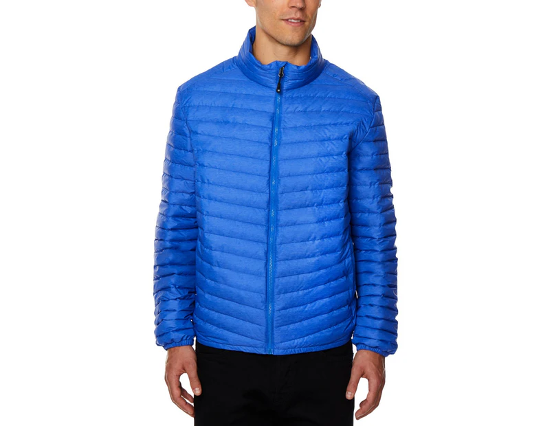 32 Degrees Heat Men's Coats & Jackets Packable Coat - Color: Royal Blue