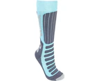 Trespass Kids Unisex Gateway Cushioned Winter Ski Socks (Aqua) - TP1005