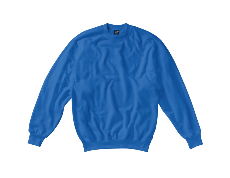 Sg Kids/Childrens Crew Neck Sweatshirt Top (Pack Of 2) (Royal) - BC4373