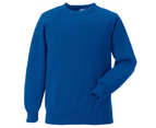 Jerzees Schoolgear Childrens Raglan Sleeve Sweatshirt (Pack of 2) (Bright Royal) - BC4372