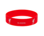 Liverpool Fc Alisson Silicone Wristband (Red) - TA3981