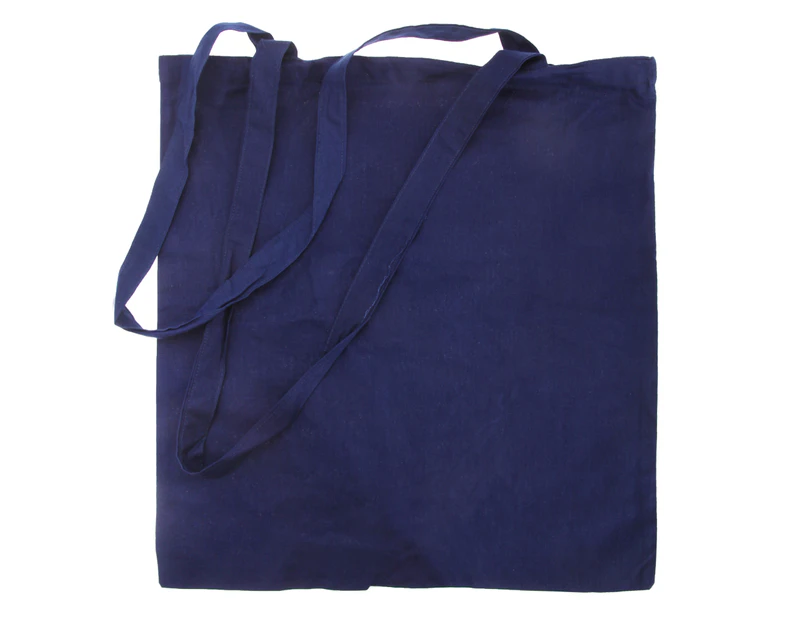 Shugon Guildford Cotton Shopper/Tote Shoulder Bag - 15 Litres (Pack of 2) (Navy Blue) - BC4525