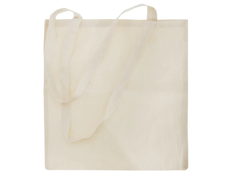 Shugon Guildford Cotton Shopper/Tote Shoulder Bag - 15 Litres (Pack of 2) (Natural) - BC4525
