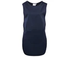 Premier Ladies/Womens Long Length Pocket Tabard / Workwear (Pack of 2) (Navy) - RW6800