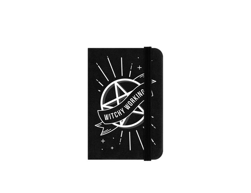 Grindstore Witchy Workings Mini Notebook (Black) - GR1450