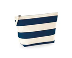 Westford Mill Nautical Accessory Bag (Natural/Navy) - PC3654