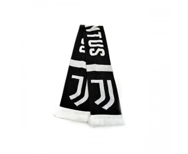 Juventus FC Supporters Home Scarf (Black/White) - BS1611