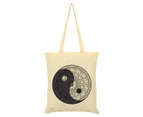 Unorthodox Collective Yin Yang Mandala Tote Bag (Cream) - GR1384