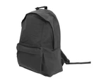 Bagbase Maxi Fashion Backpack / Rucksack / Bag (22 Litres) (Pack of 2) (Graphite) - BC4182