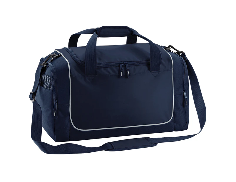 Quadra Teamwear Locker Duffle Bag (30 Litres) (Pack of 2) (Franch Navy/Light Grey) - BC4443