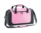Quadra Teamwear Locker Duffle Bag (30 Litres) (Pack of 2) (Classic Pink/Graphite/Whi) - BC4443