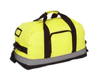 Yoko Hi-Vis Seattle Holdall/Duffle Bag (Pack of 2) (Yellow) - RW6919