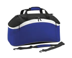 BagBase Teamwear Sport Holdall / Duffle Bag (54 Litres) (Pack of 2) (Bright Royal/ Black/ White) - RW6921