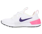 Nike Women's Ashin Modern Shoe - White/Court Purple/Laser Pink