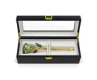 Light Green Rose with Premium Glass Lid Display Case Mothers' Day Gift