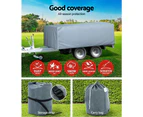 Weisshorn 10-12ft Camper Trailer Cover Travel Tent 3-3.6m Camp Swan Waterproof