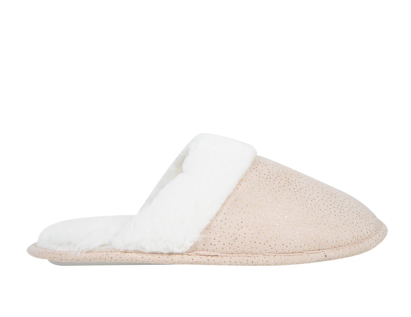 Peachy Exist Womens Soft Comfy Indoor Slipper Fluffy Spendless Shoes - Pink