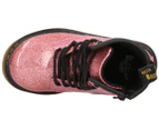 Dr. Martens Toddler Girls' 1460 Glitter Boot - Pink