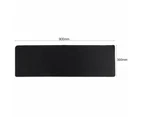Extended Gaming Large Mouse Pad 90x40cm Big Size Desk Mat Black