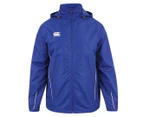 Canterbury Men's Team Full Zip Rain Jacket - Royal Blue