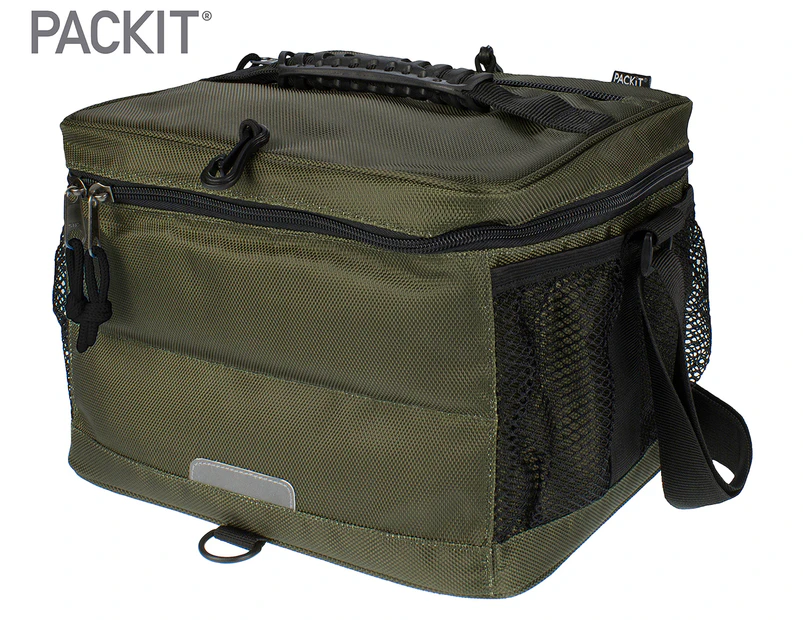 PackIt 9L Freezable 18 Can Cooler Bag - Olive