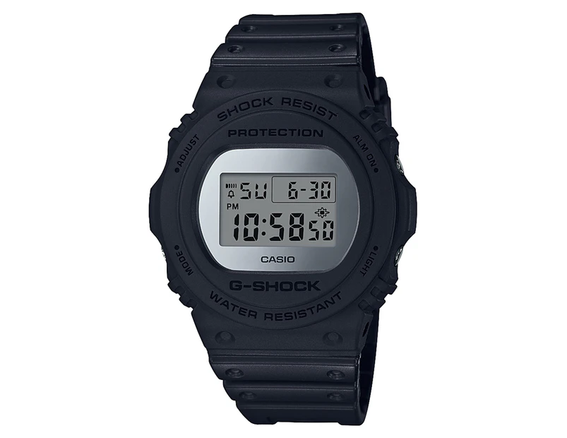 Casio G-Shock Men's 45mm DW5700BBMA-1D Resin Watch - Silver/Black