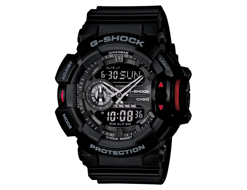 Casio G-Shock Men's 52mm GA400-1B Resin Watch - Black