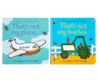 That's Not My Transport Usborne Touchy-Feely 5-Hardcover Book Set