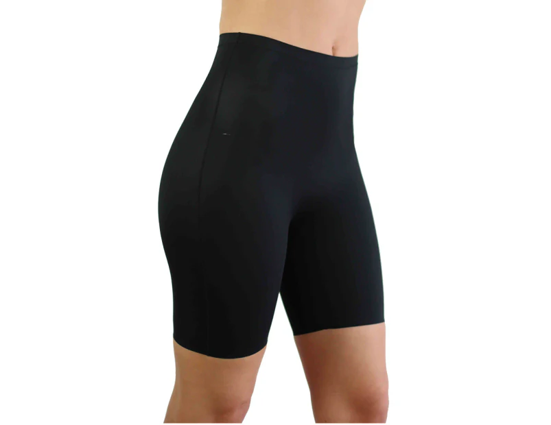Assets By Spanx Women's Mid-thigh Shaper - Black 1 : Target
