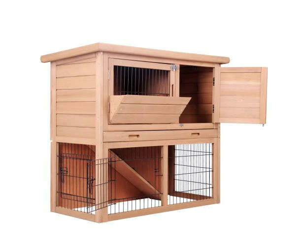 i.Pet 86cm Tall Wooden Pet Coop