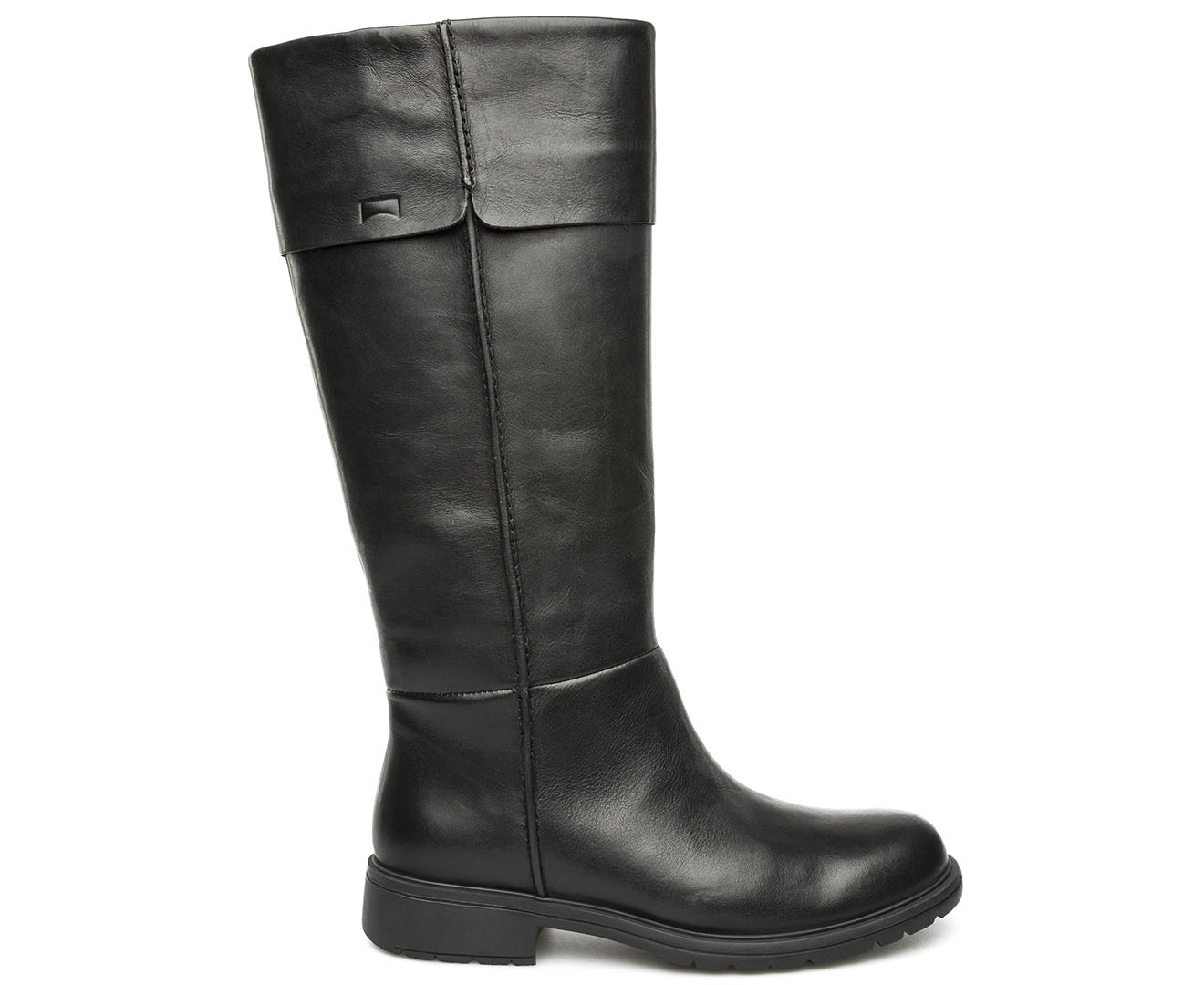 Camper Women's Leather Neuman Mid Leg Boot - Black