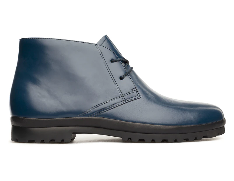 Camper Men's Leather Pegaso Boot - Blue/Black