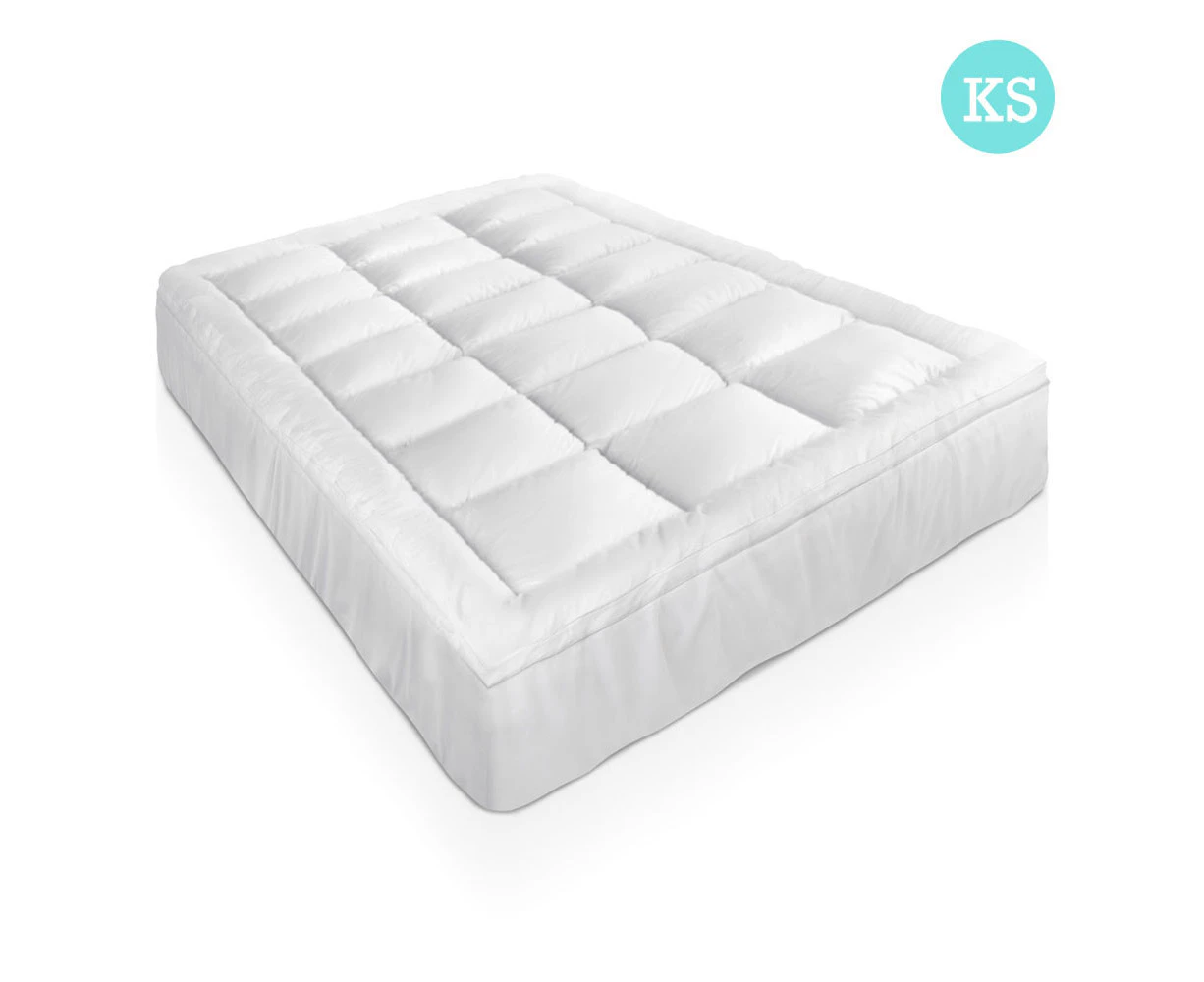 LANGRIA King Single Size Bamboo Matress Topper(AU Stock)