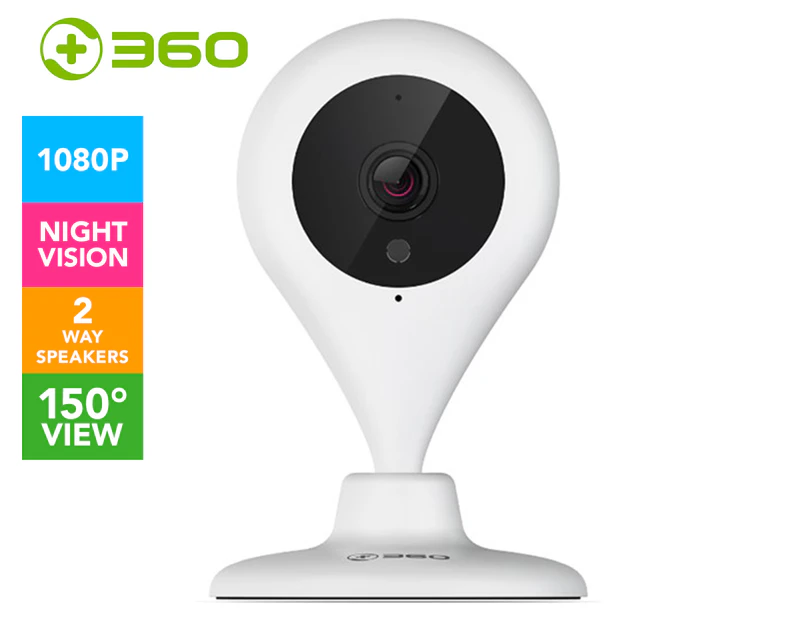 360 D606 IP Wireless Smart Home Security Camera 1080p w/ Motion Detection